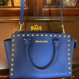 Michael Kors handbag electric blue